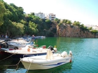 Agios Nikolaos lake